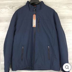 Free Country Men’s Blue Water Resistant Parka Size XXL